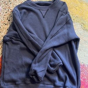 Aerie Waffled Crewneck